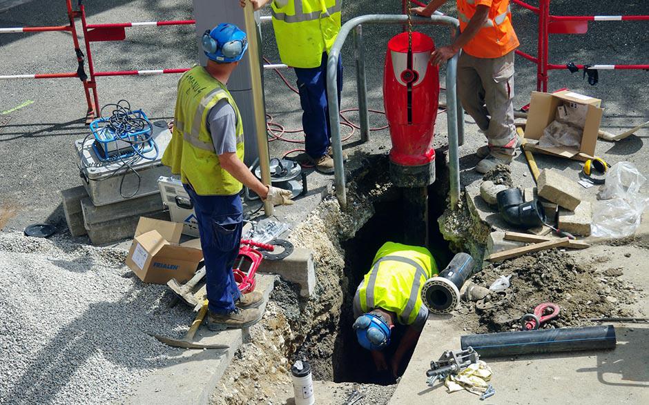 travaux assainissement Pontoise